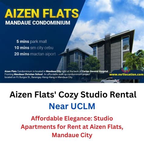 aizen flats mandaue city|Affordable Studio for Rent at Aizen Flats, Mandaue City .